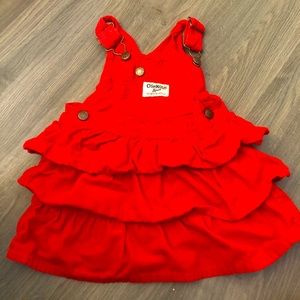 Toddler 12m red dress